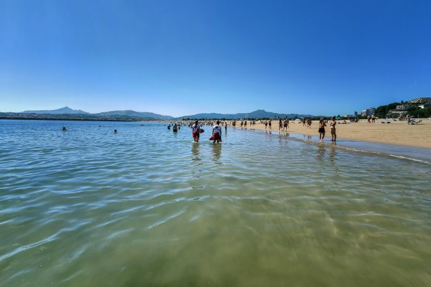Calma txitxa en la orilla