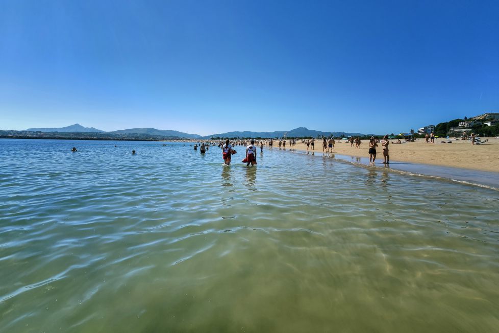 Calma txitxa en la orilla