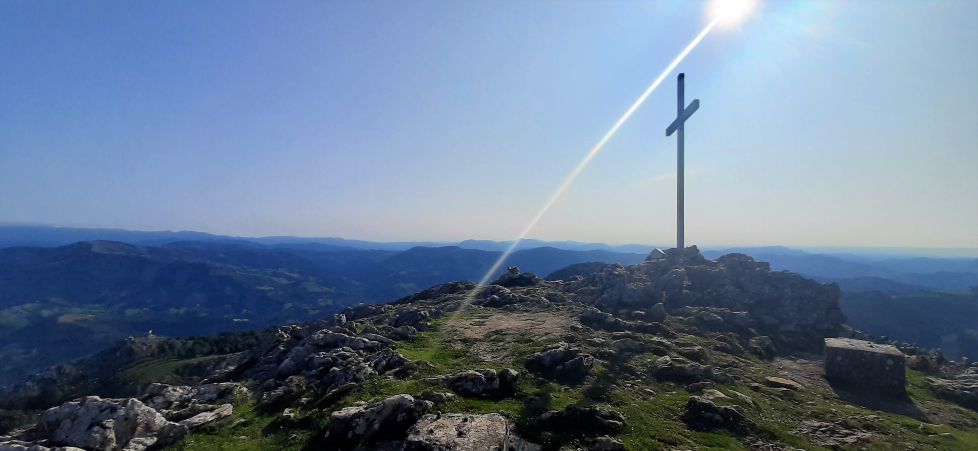 La cruz más alta de Azpeitia.