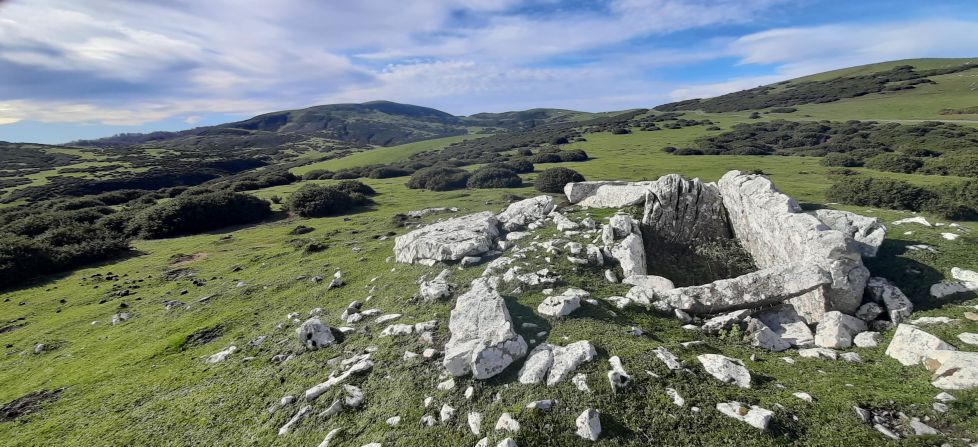 Dolmen en Aralar.