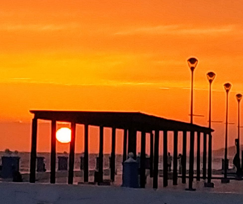 Enjaulando el atardecer