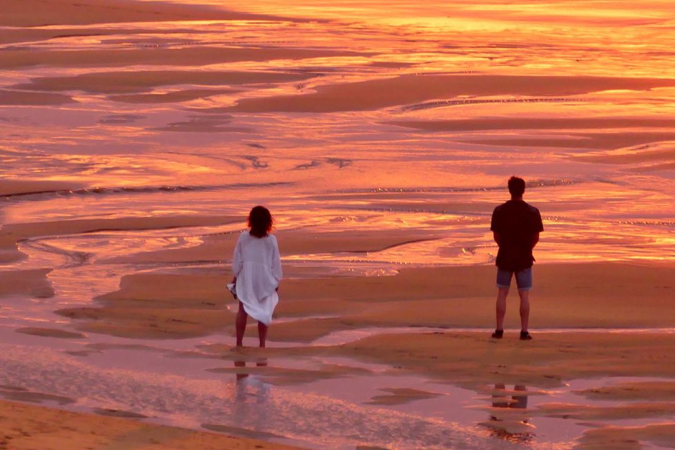 Ilunabarra Hondartzan