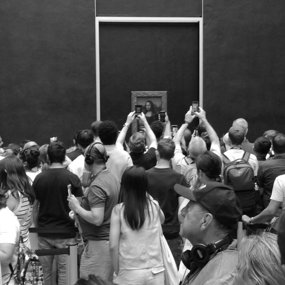 Locura en el Louvre!