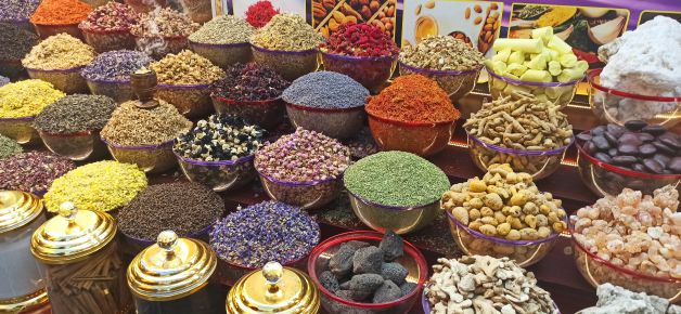 Mercado de especias. 