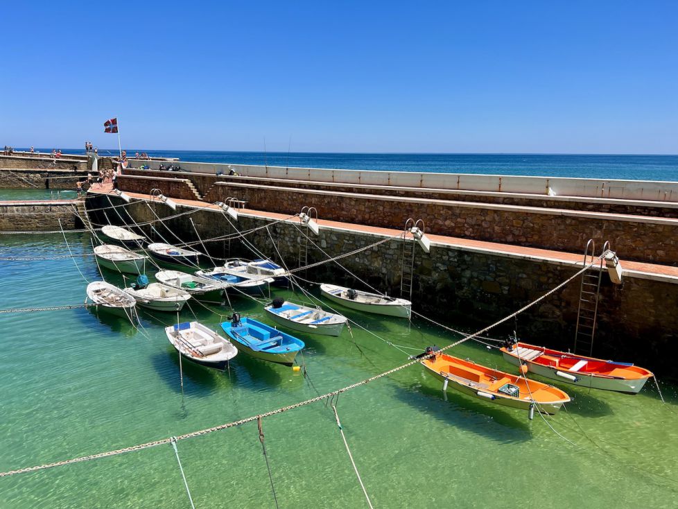 Pequeño puerto de Zarautz