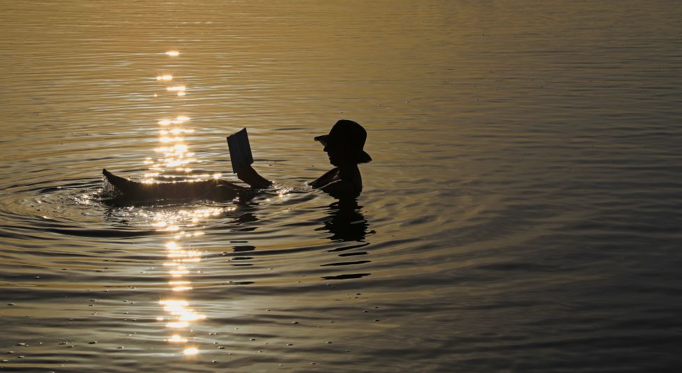 ¡ay, qué gracia!, ¡estoy flotando!