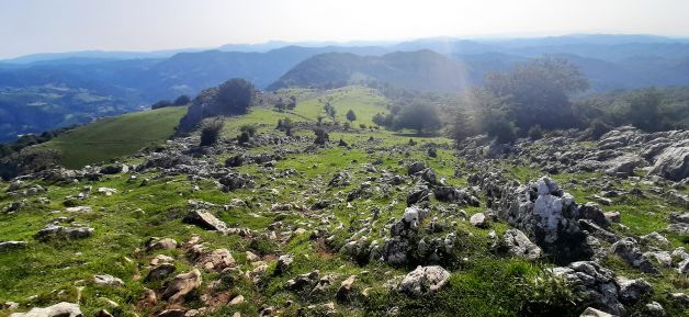 Sierra de Izarraitz.
