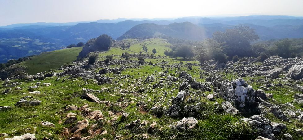 Sierra de Izarraitz.