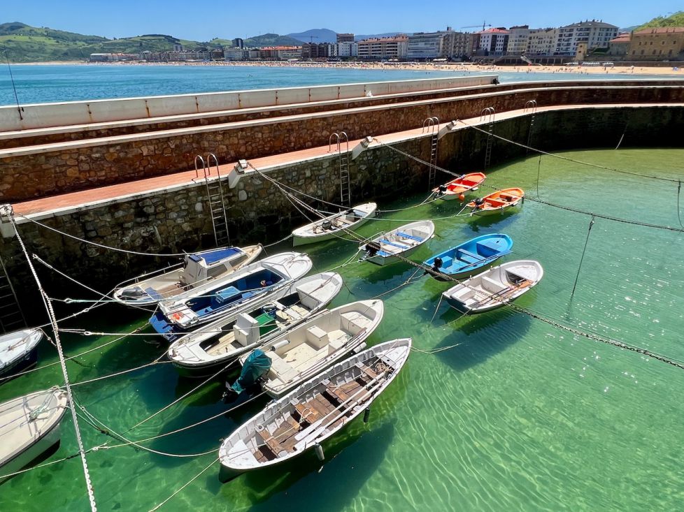 Zarautzko Portu txikia ( Verano 2023)