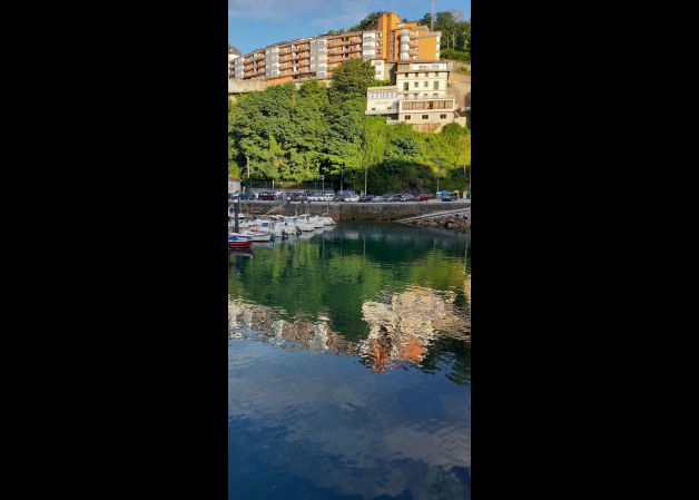 Acuarelas en el agua.