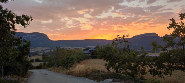 amanecer valle de allin (navarra)