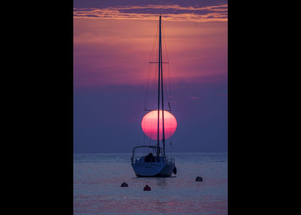 ATARDECER EN LA CONCHA