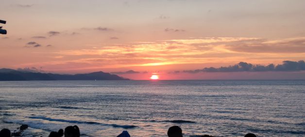 Atardecer desde zumaia 