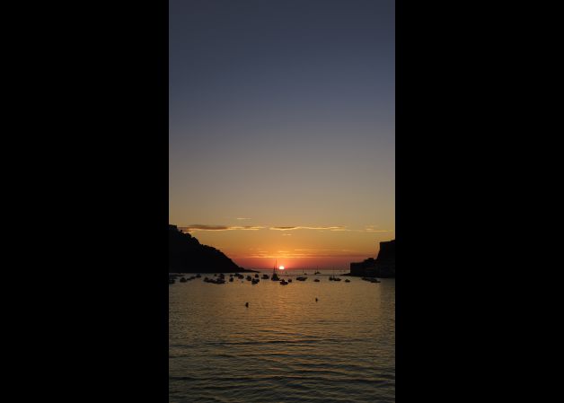 Atardecer en Semana Grande