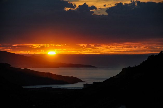 Atardecer en Ziérbena