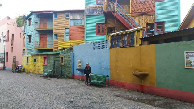 Barrio pintoresco de Buenos Aires.