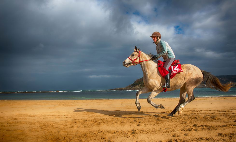 Cabalgando por Ondarreta