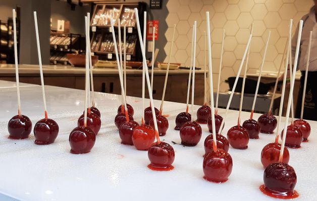 Cerezas caramelizadas