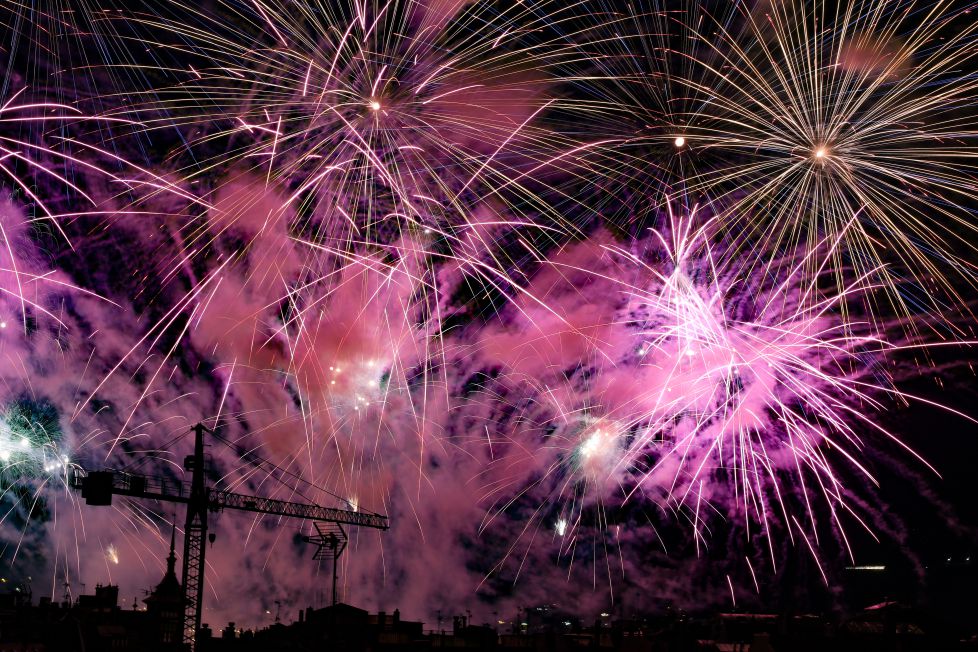 Construyendo los fuegos