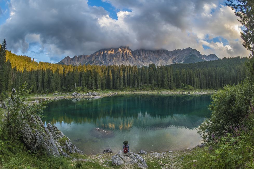Contemplacion en Dolomitas