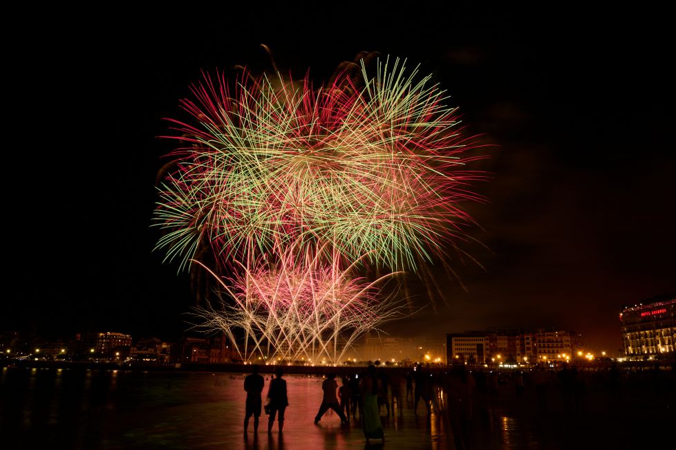 Fiesta en Donosti