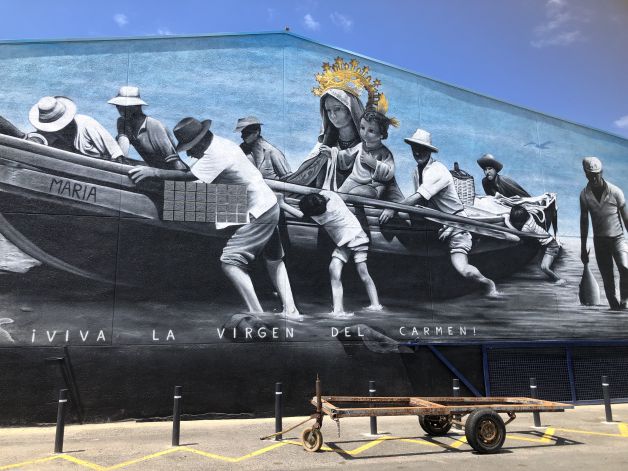 Mural en Arguineguin