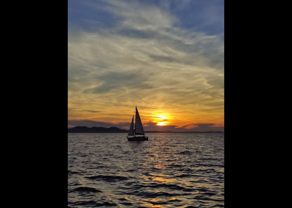 Navegando en el ocaso