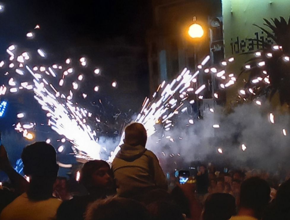 noche de toro de fuego