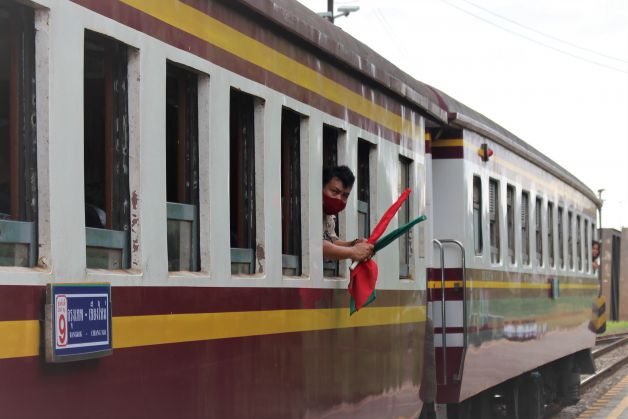 ¡Pasajeros al tren!