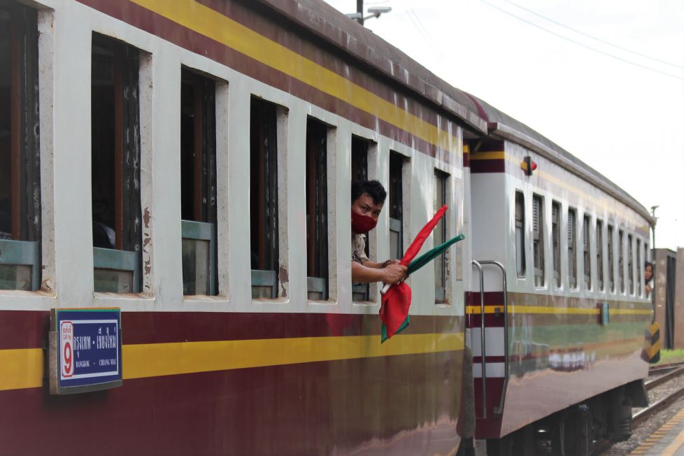 ¡Pasajeros al tren!