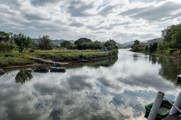 Reflejos en el Bidasoa