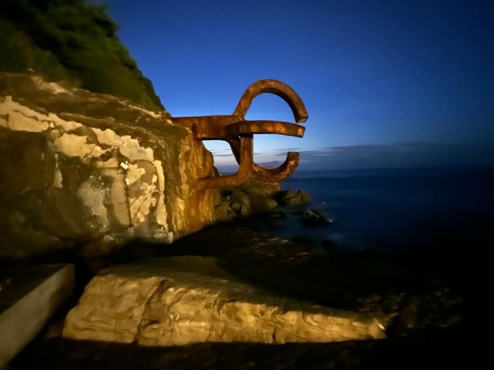 Un rincón mágico de Chillida.