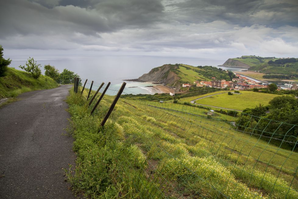 Zumaia desde arriba