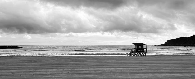 Amanecer en la Zurriola