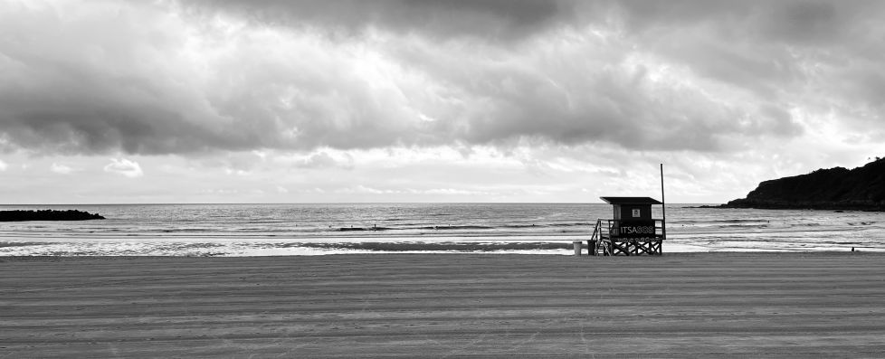 Amanecer en la Zurriola