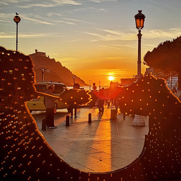 Atardecer en la Bahia