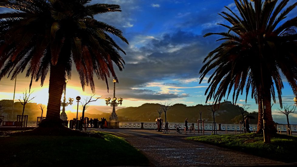 Atardecer donostiarra!!