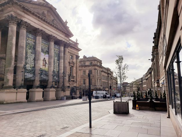 La calle más bonita de Newcastle UK