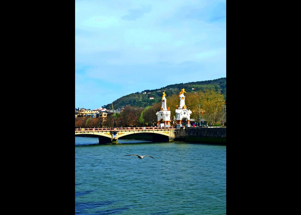 Donostia puente Maria Cristina!!