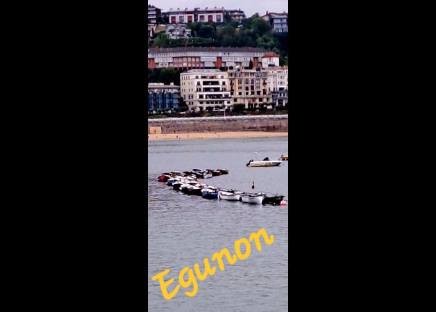 Lantxas en La Concha 