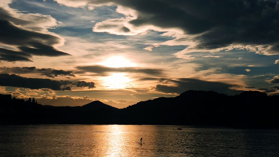 Mientras cae la noche!! 