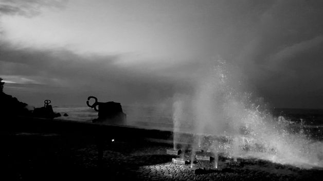 De noche en el Peíne del viento