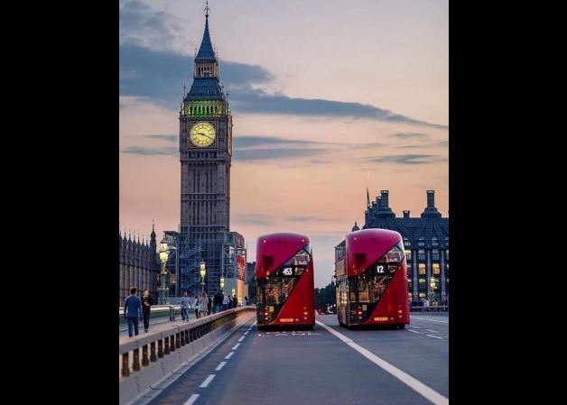 Parlamento del Reino Unido o el famoso autobús de Londres Routemaster.