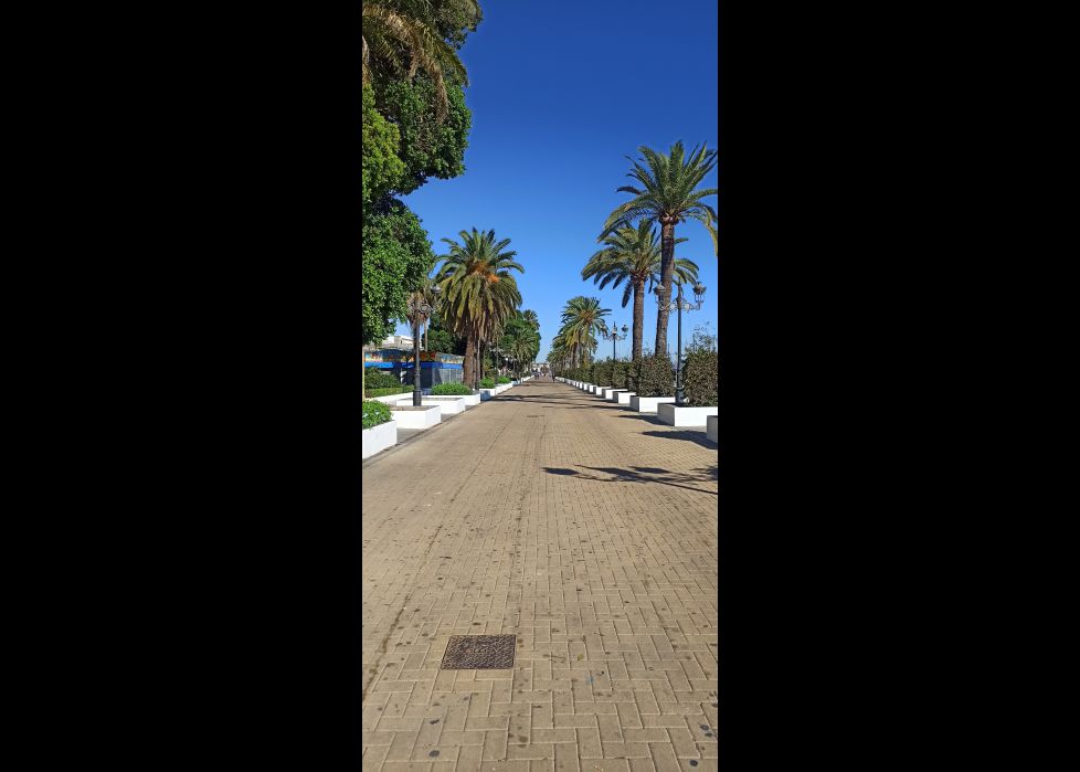 Un paseo precioso interminable. 