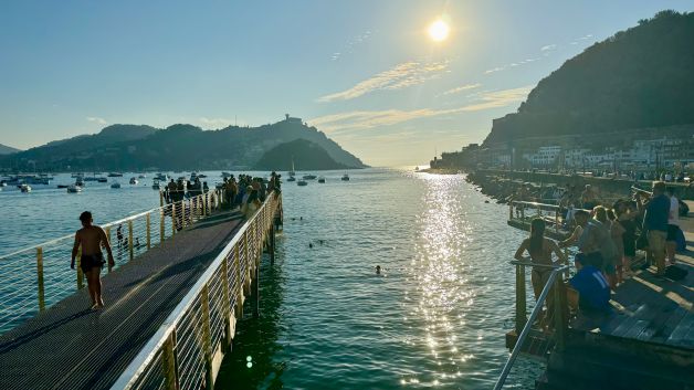 Tarde de verano Donostiarra