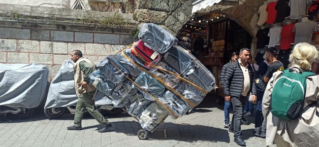 Transportados de maletas