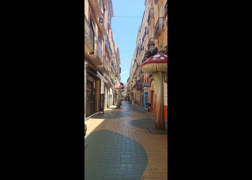 Una calle de cuento de hadas