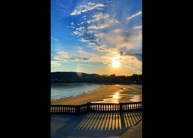 Amanecer en Donosti!!