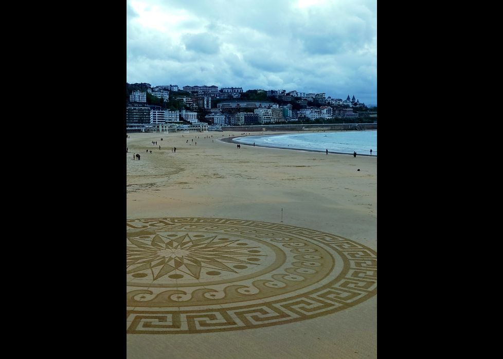 El arte en la arena!! 