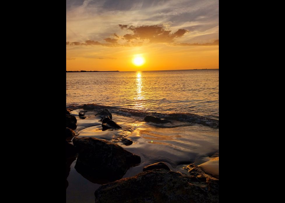 Atardecer en Chipiona